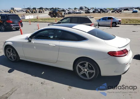 2017 Mercedes-Benz C 300 z USA, uszkodzony, nr VIN WDDWJ4JB6HF368731